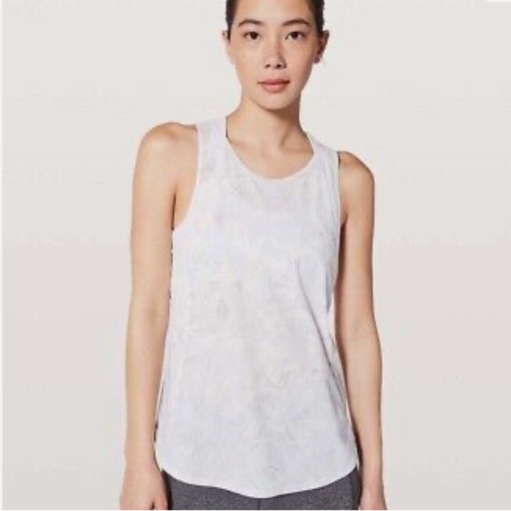 Lululemon New Sculpt Tank Jasmine White